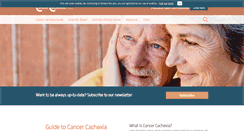 Desktop Screenshot of cancercachexia.com